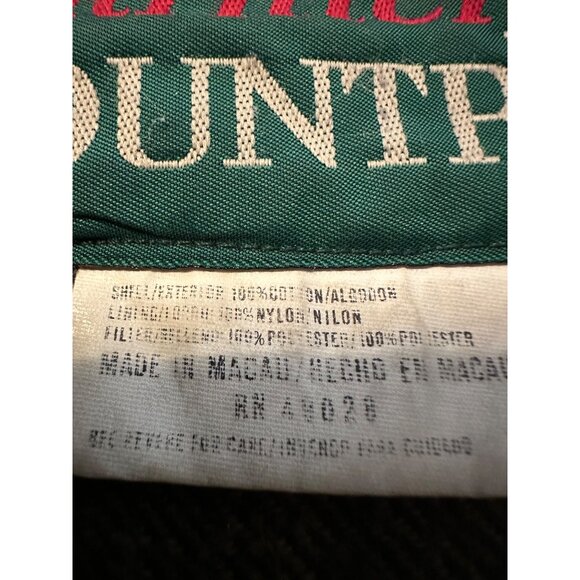 VTG Rugged Outfitters Country Mens XL Plaid Chore Jacket 100% Cotton Zip Rustic - Picture 6 of 16